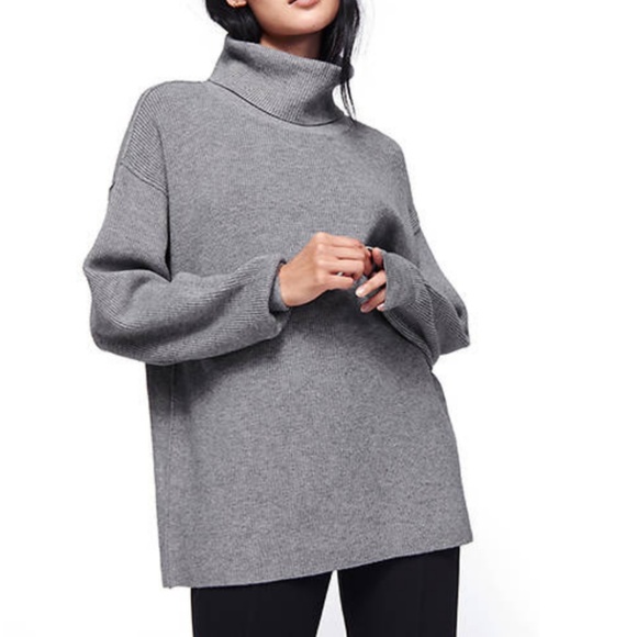 Free People Sweaters - Free People ~ Softly Structured Tunic Turtleneck